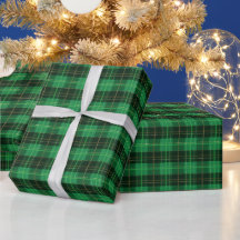 Kerstvakantie groen en zwart geruit