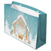 kerstvakantie groot cadeauzakje (Achterkant Gekanteld)