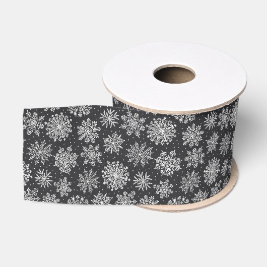 Kerstvakantie Grosgrain lint (Spoel)