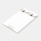 Kerstvakantie herten | Notities | Plaknotities Post-it® Notes (Schuin)
