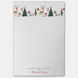 Kerstvakantie herten | Notities | Plaknotities Post-it® Notes
