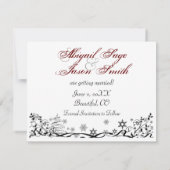 Kerstvakantie herten save the date aankondiging (Achterkant)