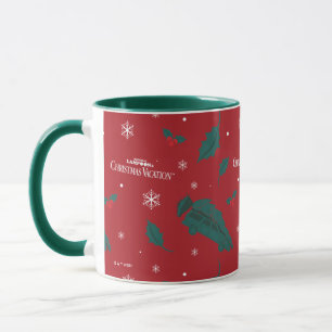 Kerstvakantie Holly Pattern Mok