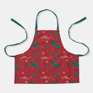 Kerstvakantie Holly Pattern Schort