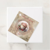 Kerstvakantie Hot Cocoa Circle Retouradres Bedankjes Labels (In situ)