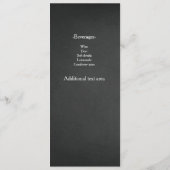 Kerstvakantie Hulst Krijtbord Huwelijksmenu Menu (Achterkant)