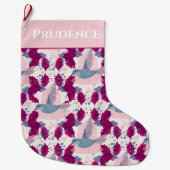 Kerstvakantie Hummingbird Grote Kerstsok (Voorkant)