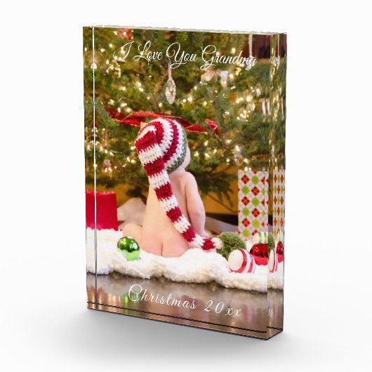 Kerstvakantie Ik hou van oma en opa Fotoblokken (Rechts)