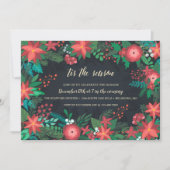 Kerstvakantie is het seizoensfeest kaart (Voorkant)