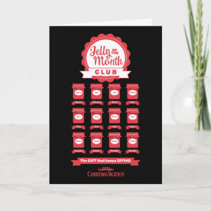 Kerstvakantie Jelly of the Month Club Kaart