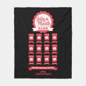 kerstvakantie | Jelly van de Month Club Fleece Deken (Voorkant)