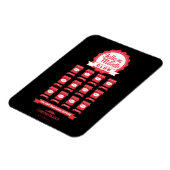 kerstvakantie | Jelly van de Month Club Magneet (Linkerzijde)