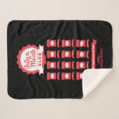 kerstvakantie | Jelly van de Month Club Sherpa Deken (Voorkant (horizontaal))