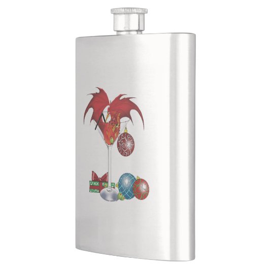Kerstvakantie Joy Dragon Flacon (Links)