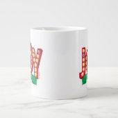 kerstvakantie | Joy to the Squirrel Grote Koffiekop (Voorkant)