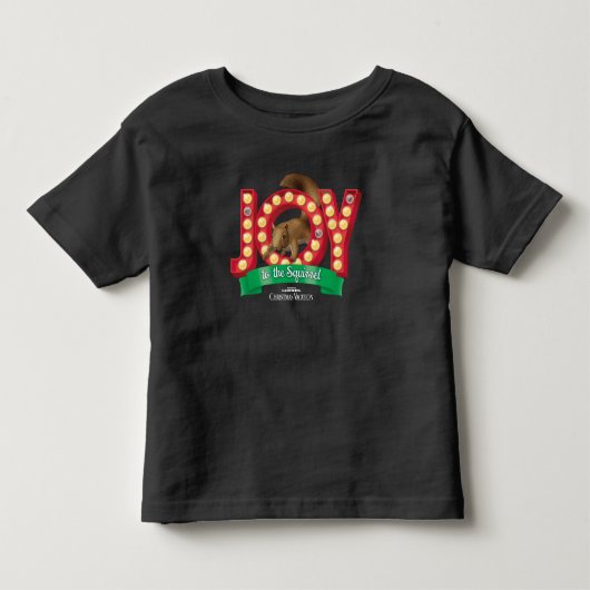 kerstvakantie | Joy to the Squirrel Kinder Shirts (Voorkant)