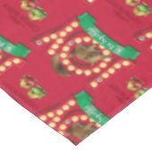 kerstvakantie | Joy to the Squirrel Pattern Tafelkleed (Gekanteld)