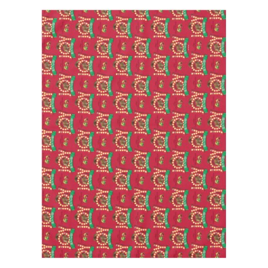 kerstvakantie | Joy to the Squirrel Pattern Tafelkleed (Voorkant)