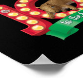 kerstvakantie | Joy to the Squirrel Poster (Hoek)