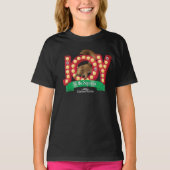 kerstvakantie | Joy to the Squirrel T-shirt (Voorkant)