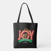 kerstvakantie | Joy to the Squirrel Tote Bag (Achterkant)
