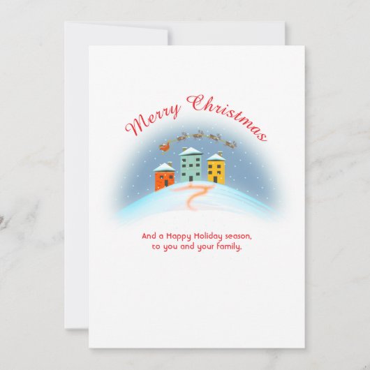 Kerstvakantie Kaart 2024 (Voorkant)