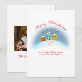 Kerstvakantie Kaart 2024 (Voorkant / Achterkant)