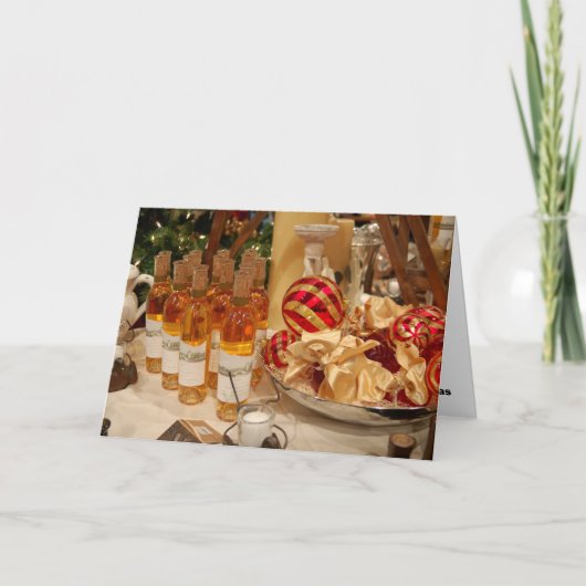 Kerstvakantie Kaarten van Napa 2 (Voorkant)