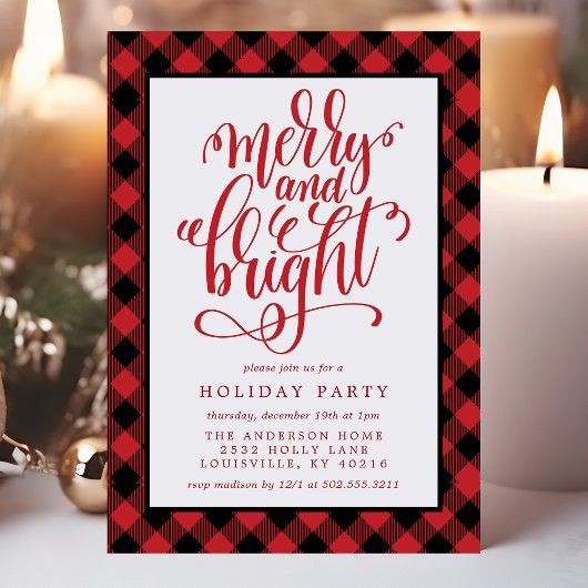 Kerstvakantie Kerst Plaid Kerstfeest P Kaart