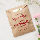 Kerstvakantie Kerstfeest Thema Favoriete Tassen Bedankzakje (Gezegeld)