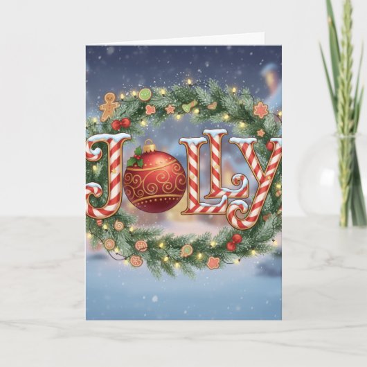 Kerstvakantie - Kerstkaart Kaart (Voorkant)