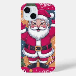 Kerstvakantie Kerstman iPhone / iPad hoesje