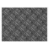 Kerstvakantie, kerstpatroon tafelkleed (Voorkant (Horizontaal))