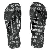 Kerstvakantie, Kerstpatroon Teenslippers (Voetbed)