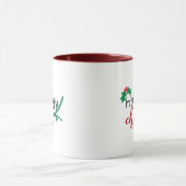 Kerstvakantie Kerstsfeer Hulst Kerstcadeau Mok (Midden)