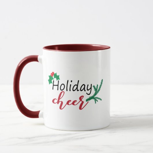 Kerstvakantie Kerstsfeer Hulst Kerstcadeau Mok (Links)