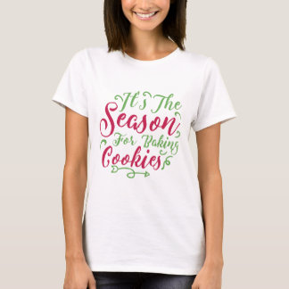 Kerstvakantie koekjes bakken T-shirt
