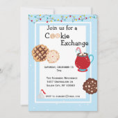 Kerstvakantie Koekjesruil Uitnodiging (Voorkant)