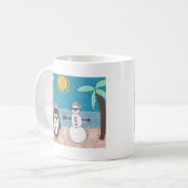 kerstvakantie koffiemok (Voorkant links)