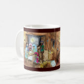 kerstvakantie koffiemok (Voorkant links)