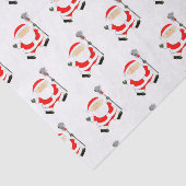 Kerstvakantie Lacrosse Tissuepapier (Detail)