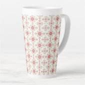 Kerstvakantie Latte Mok (Rechterhoek)