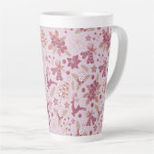 Kerstvakantie Latte Mok (Rechterhoek)