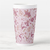 Kerstvakantie Latte Mok (Voorkant)