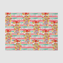 kerstvakantie Llama-waterverf Tissuepapier