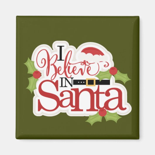 Kerstvakantie magneet (Voorkant)