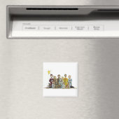 kerstvakantie magneet (Insitu (Vaatwasser))