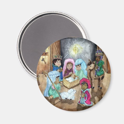 kerstvakantie magneet (Voorkant / Achterkant)