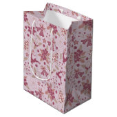 Kerstvakantie Medium Cadeauzakje (Voorkant Gekanteld)