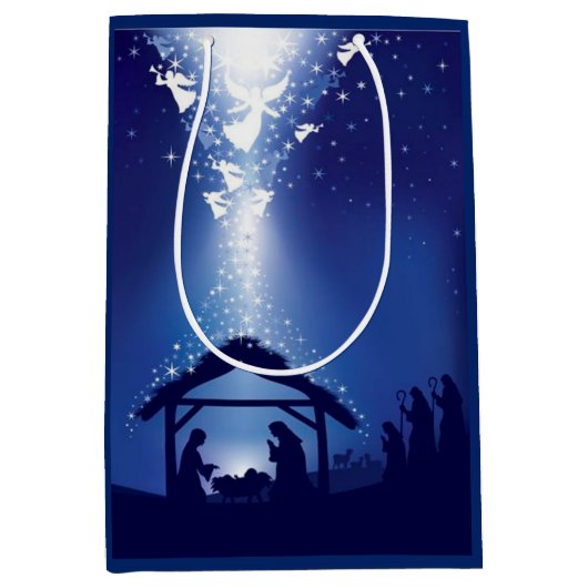 kerstvakantie medium cadeauzakje (Voorkant)